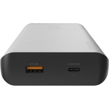 Logotrade kampanjprodukter bild: Xtorm XG2S101 Go2 10 000 mAh 15 W solcellsdriven powerbank med belysning