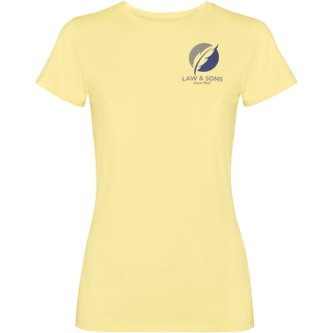 Logotrade kampanjprodukter bild: Fiyi kortärmad t-shirt för dam