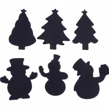 Logotrade kampanjprodukter bild: Skrapbara julgranskulor Sydpolen