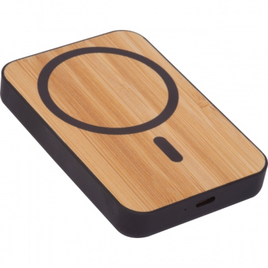 Logotrade kampanjprodukter bild: Trådlös powerbank 5 000 mAh CAIRO