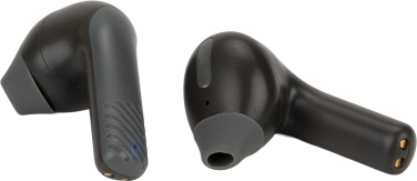 Logotrade profilprodukter bild: Bluetooth-högtalare HF01 med inbyggda hörlurar 2 i 1