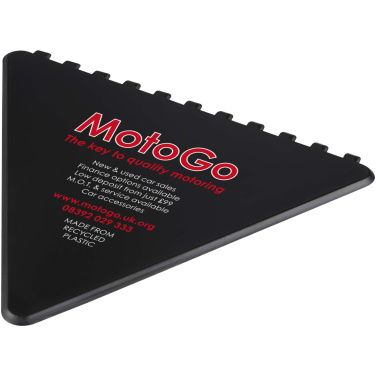 Logotrade profilreklam bild: Frosty triangular recycled plastic ice scraper