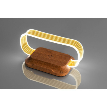 Logotrade reklamprodukter bild: Telefonställ med trådlös laddare JEROME Pierre Cardin