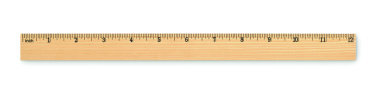 Logotrade profilprodukter bild: Trälinjal 30 cm