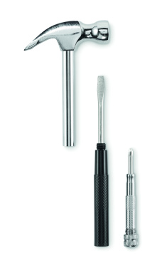 Logotrade reklamprodukter bild: Hammare/skruvmejsel