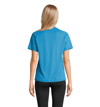 Logotrade reklamprodukter bild: VORTEX WOMEN RAGLAN T-SHIRT