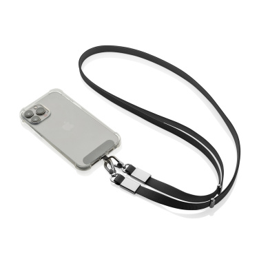 Logotrade profilreklam bild: Nivo Crossbody lanyard i RCS återvunnen PET