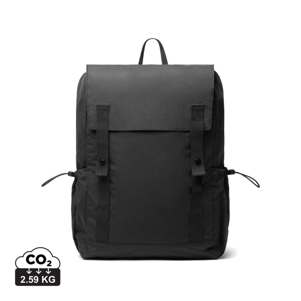 Logotrade kampanjprodukter bild: KENTO URBAN RCS recycled nylon Vardagsryggsäck