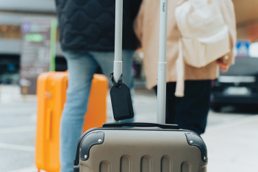 Logotrade profilreklam bild: Globefind Dual RCS bagagetagg med global spårning