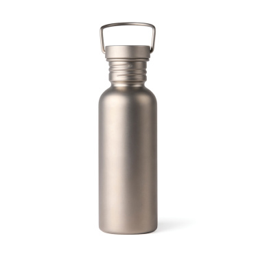 Logotrade kampanjprodukter bild: Nordic Drift Trail Light Titanium vattenflaska 600 ml