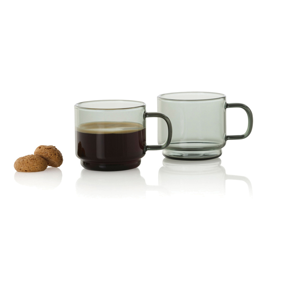Logotrade presentreklam bild: AdHoc Impact espressokoppar 70 ml, set om 2