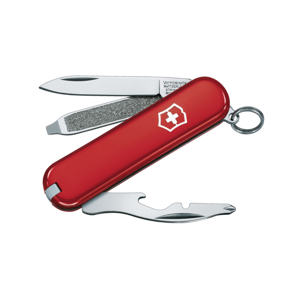 Logotrade reklamprodukter bild: VICTORINOX fickkniv small Rally 9 funktioner